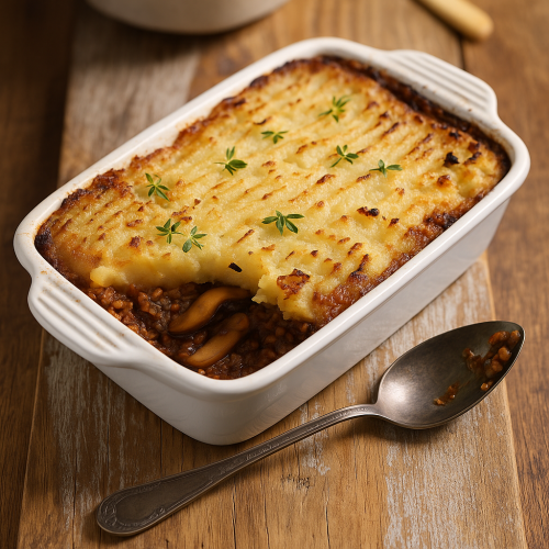 Pegoty Hedge Organic Cottage Pie from Abel & Cole – UK organic meal box review on mealkitreviews.co.uk