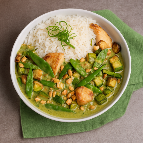 Thai Green Curry from Calo – macro-balanced meal plan review on mealkitreviews.co.uk